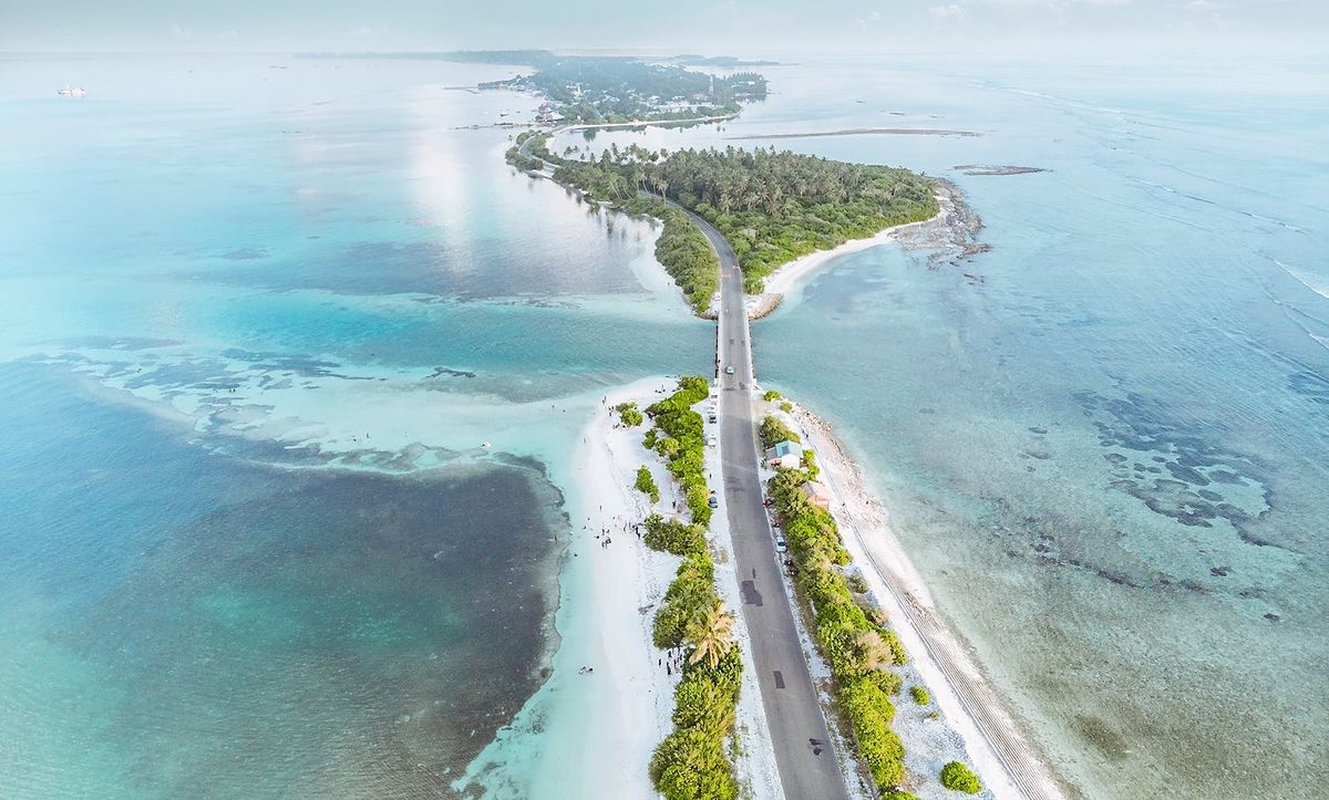 Addu City from above