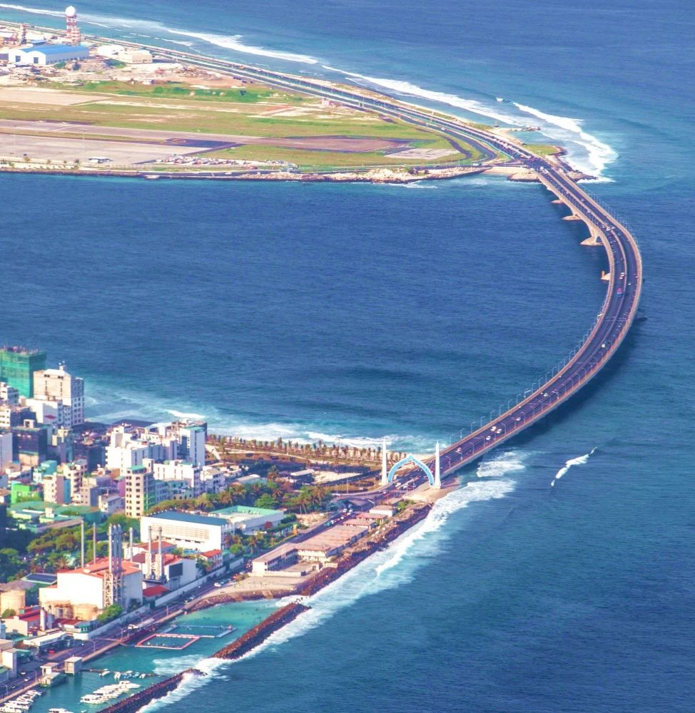 Malé City from above